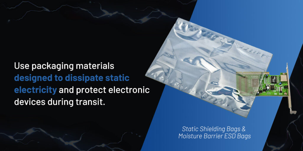 ESD mil-spec packaging protecting an electrical device