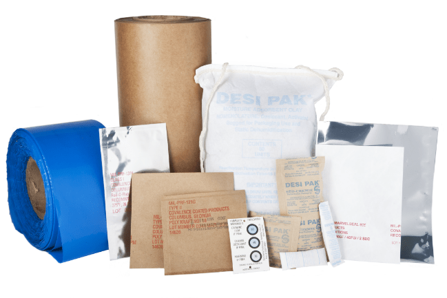 Collection of protective packaging products