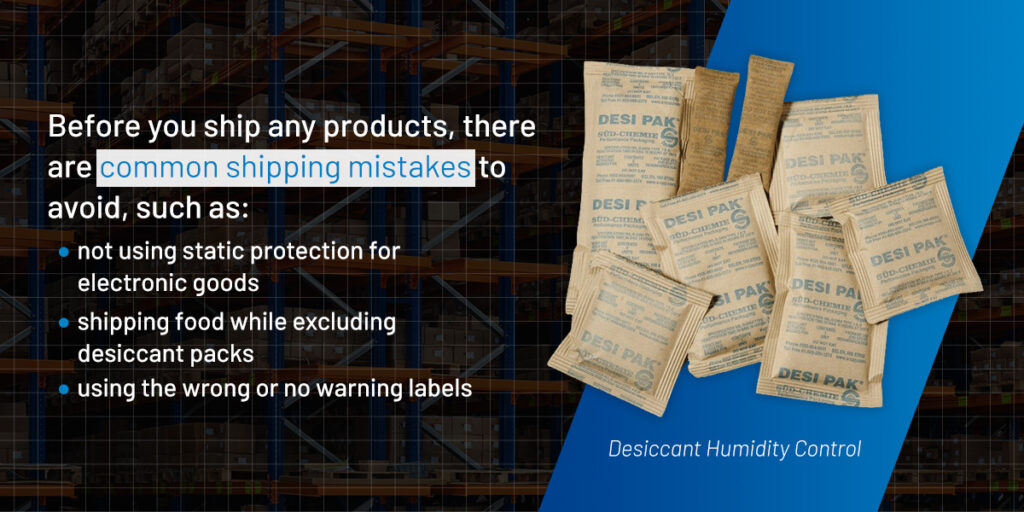 Common shipping mistakes